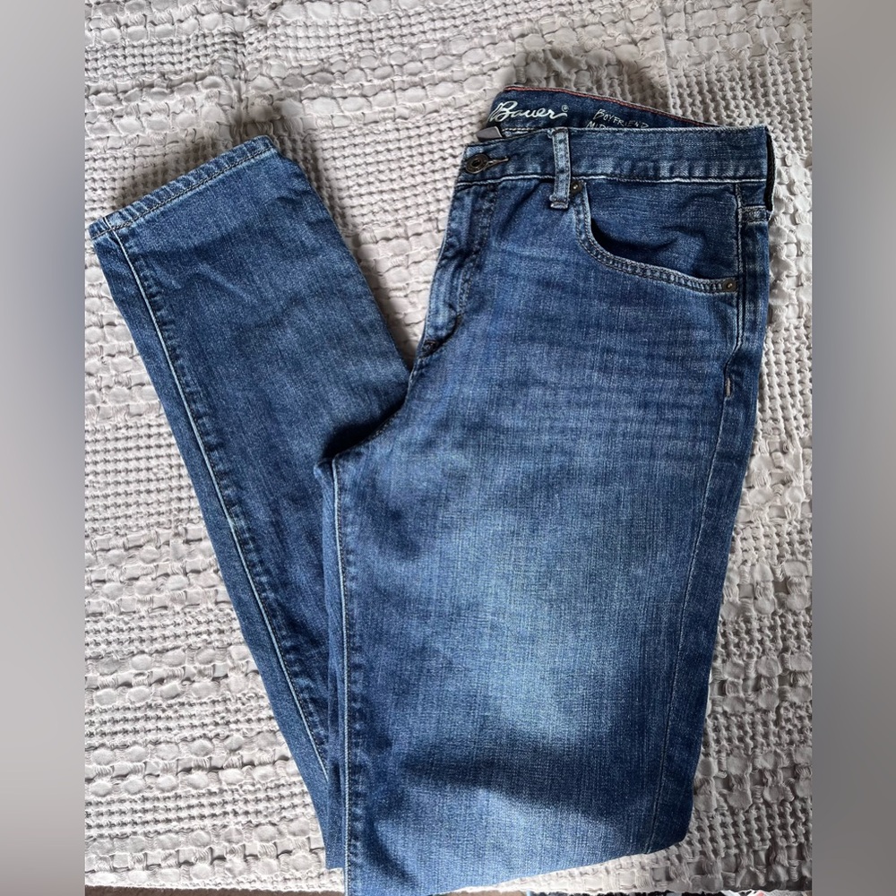 Eddie Bauer Women's Blue Boyfriend Jeans